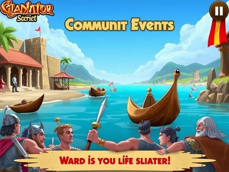 River Adventure Gladiator gameplay screenshot